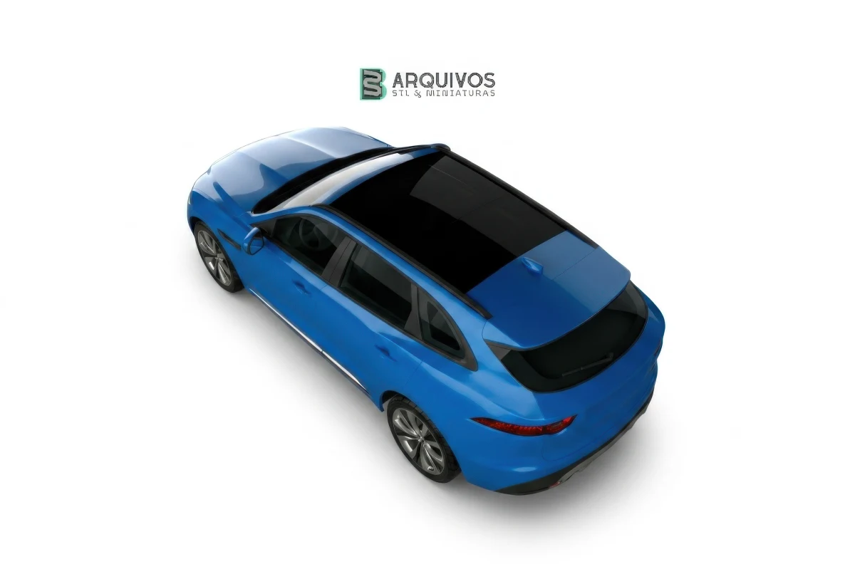 Modelo 3D STL - Jaguar F-Pace S 2020 — foto 6